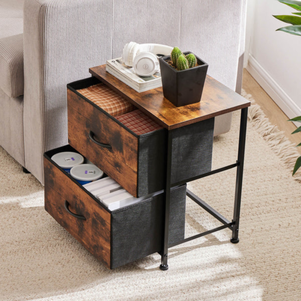 Everly 2-Drawer Nightstand - Image 4