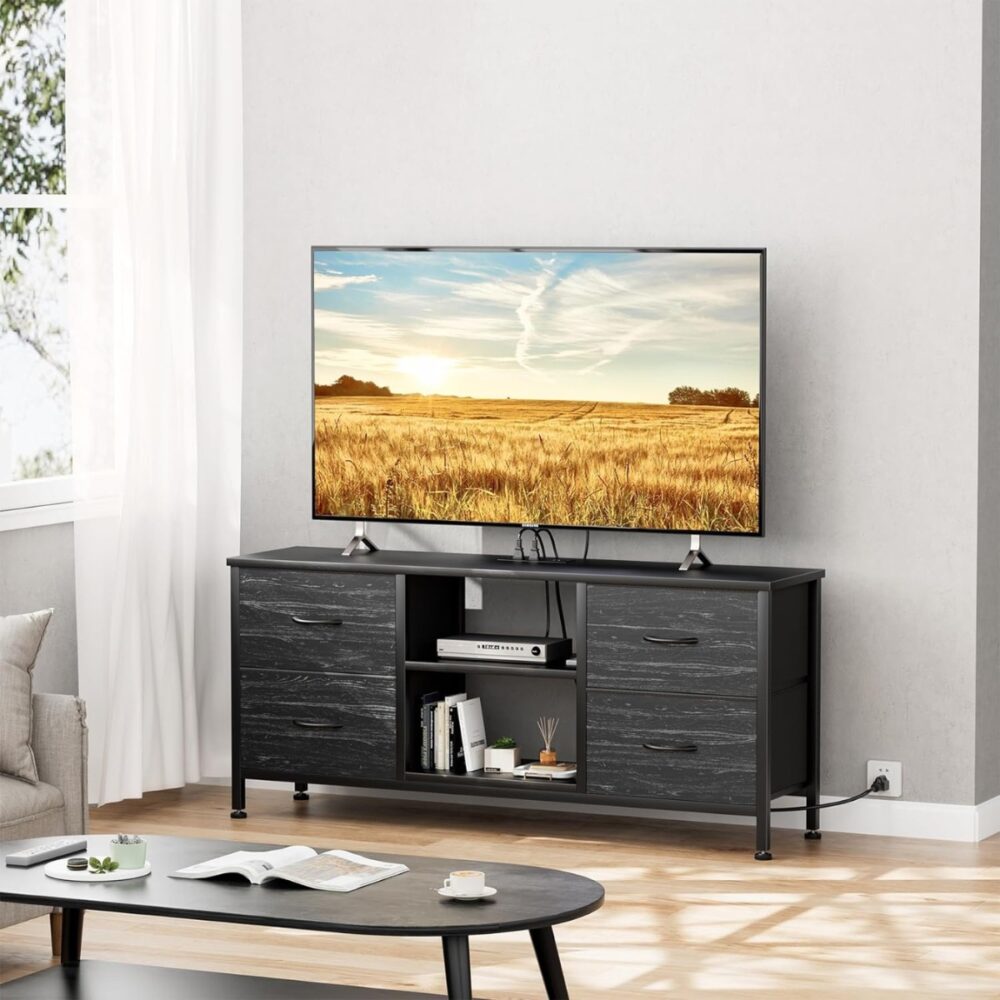 Monroe 4-Drawer TV Stand - Image 3