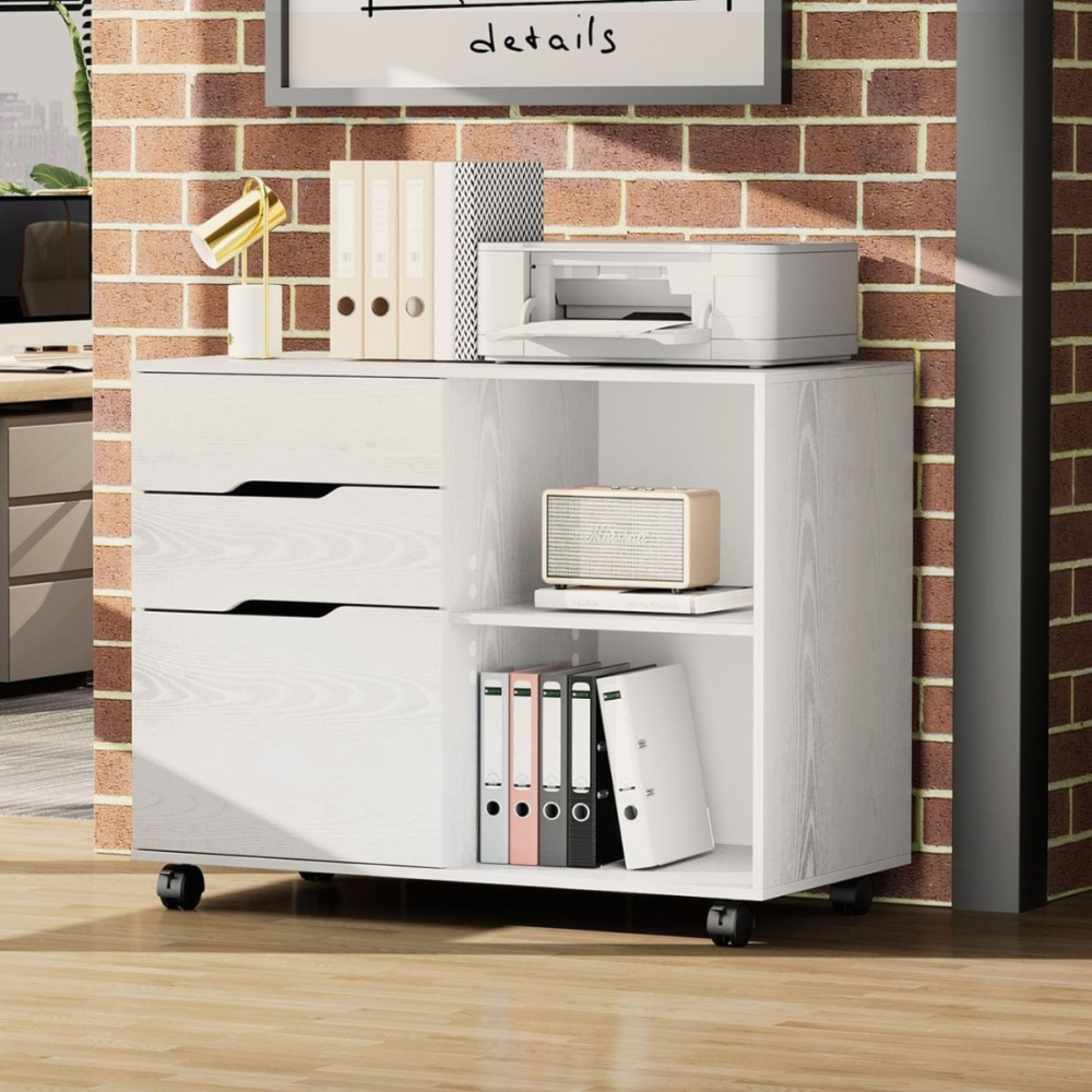 Apex 3-Drawer File Cabinet - Image 4