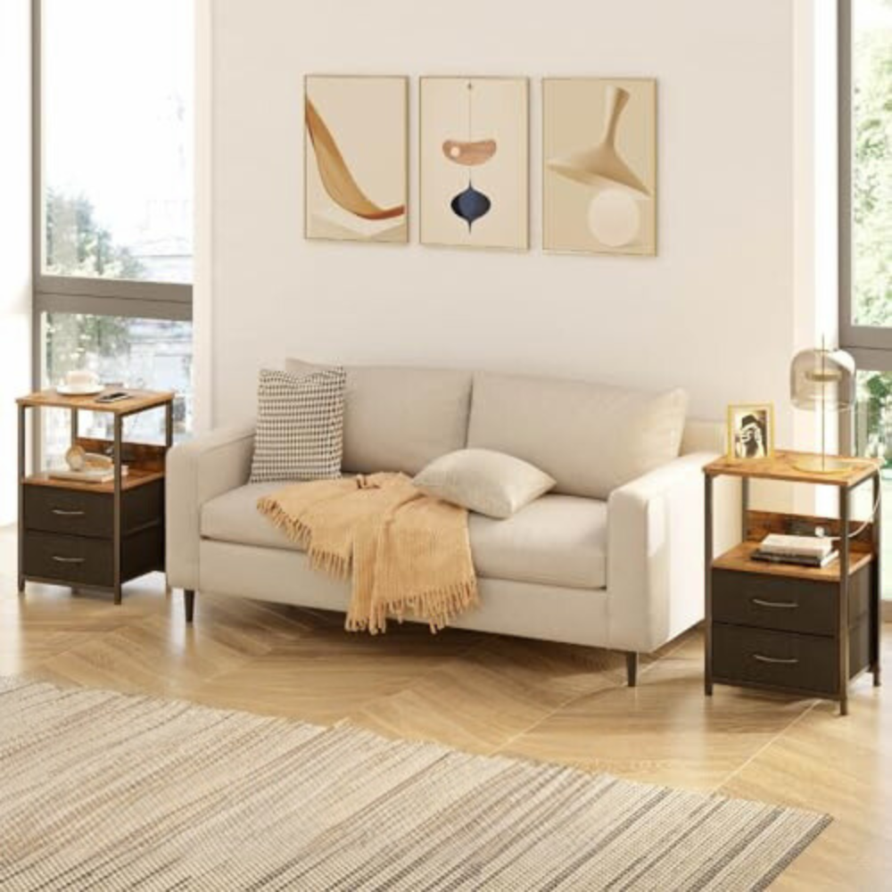 Sloane 2-Drawer Nightstand - Image 3