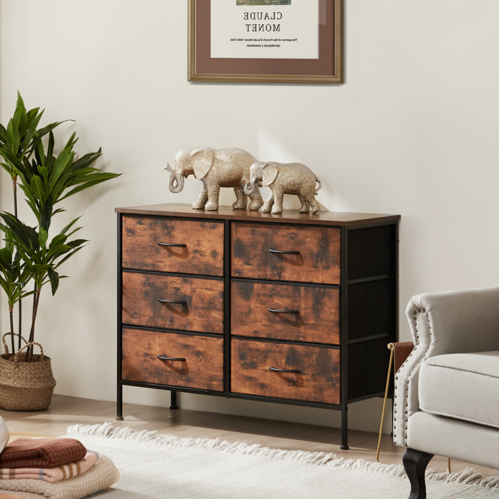 FabricLoft 6-Drawer Dresser - Image 3