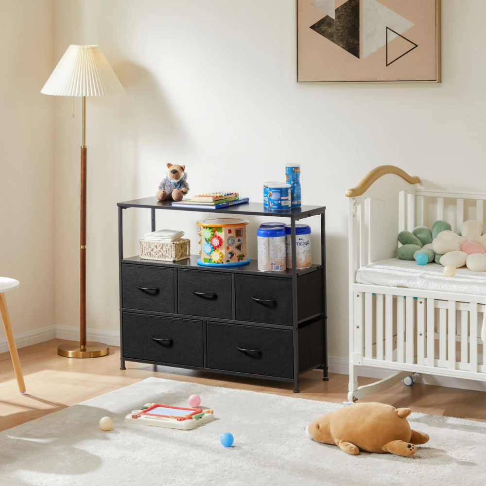 Everest Fabric TV Console - Image 4
