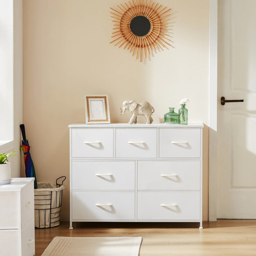 Cascade Fabric 7-Drawer Dresser - Image 4