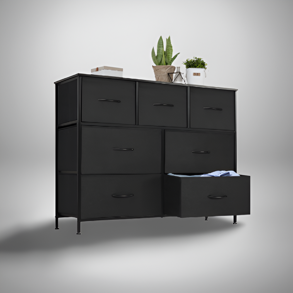 Cascade Fabric 7-Drawer Dresser