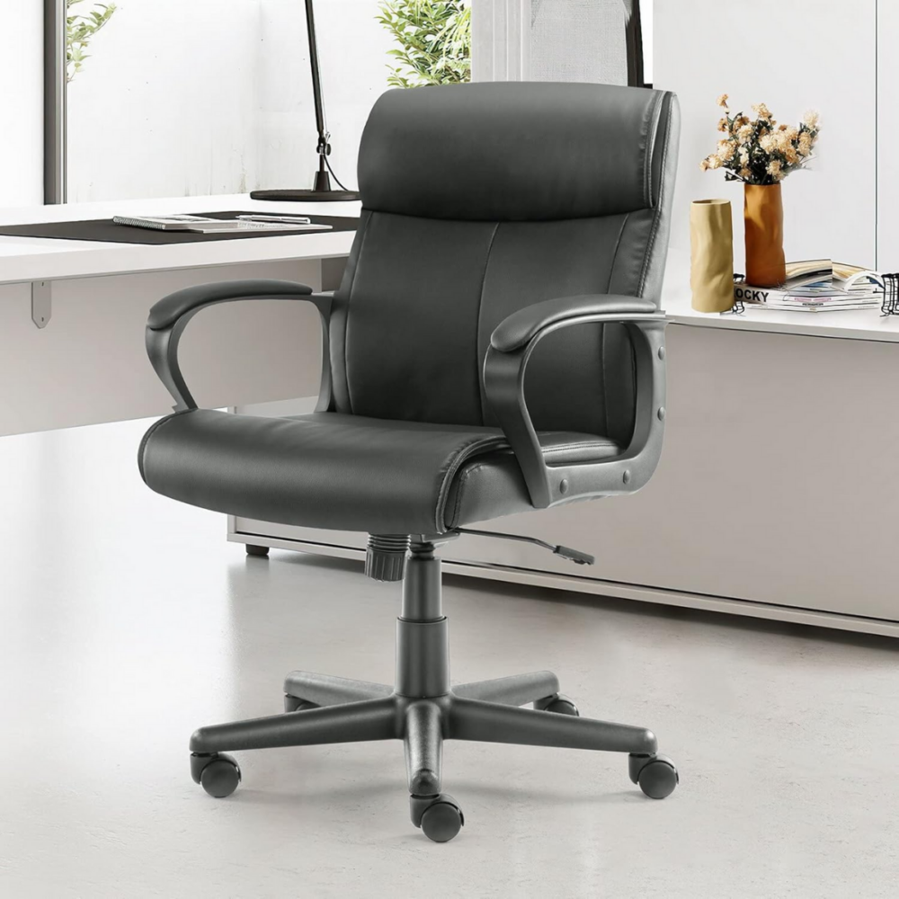 Prestige Leather Work Chair - Image 2