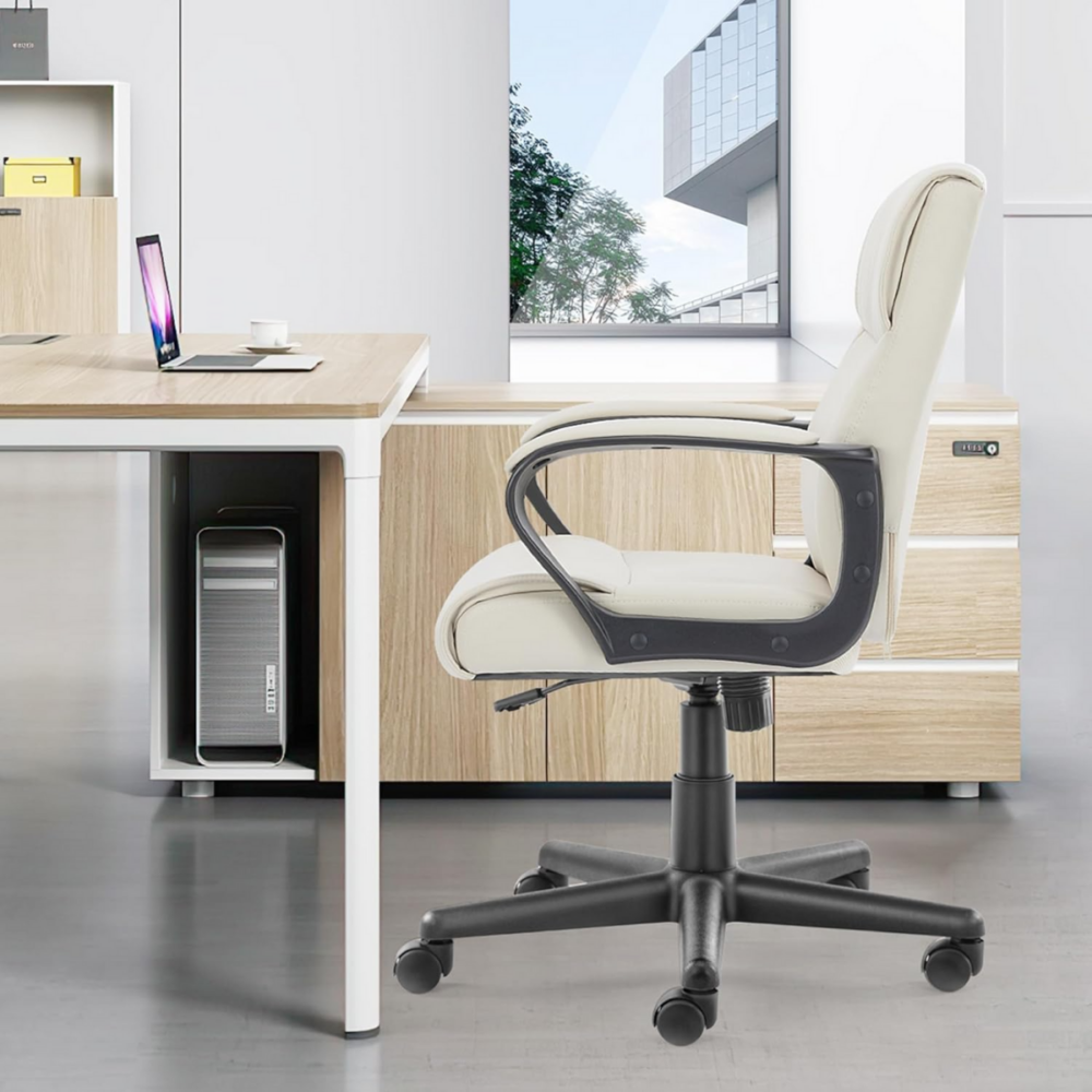 Prestige Leather Work Chair - Image 3