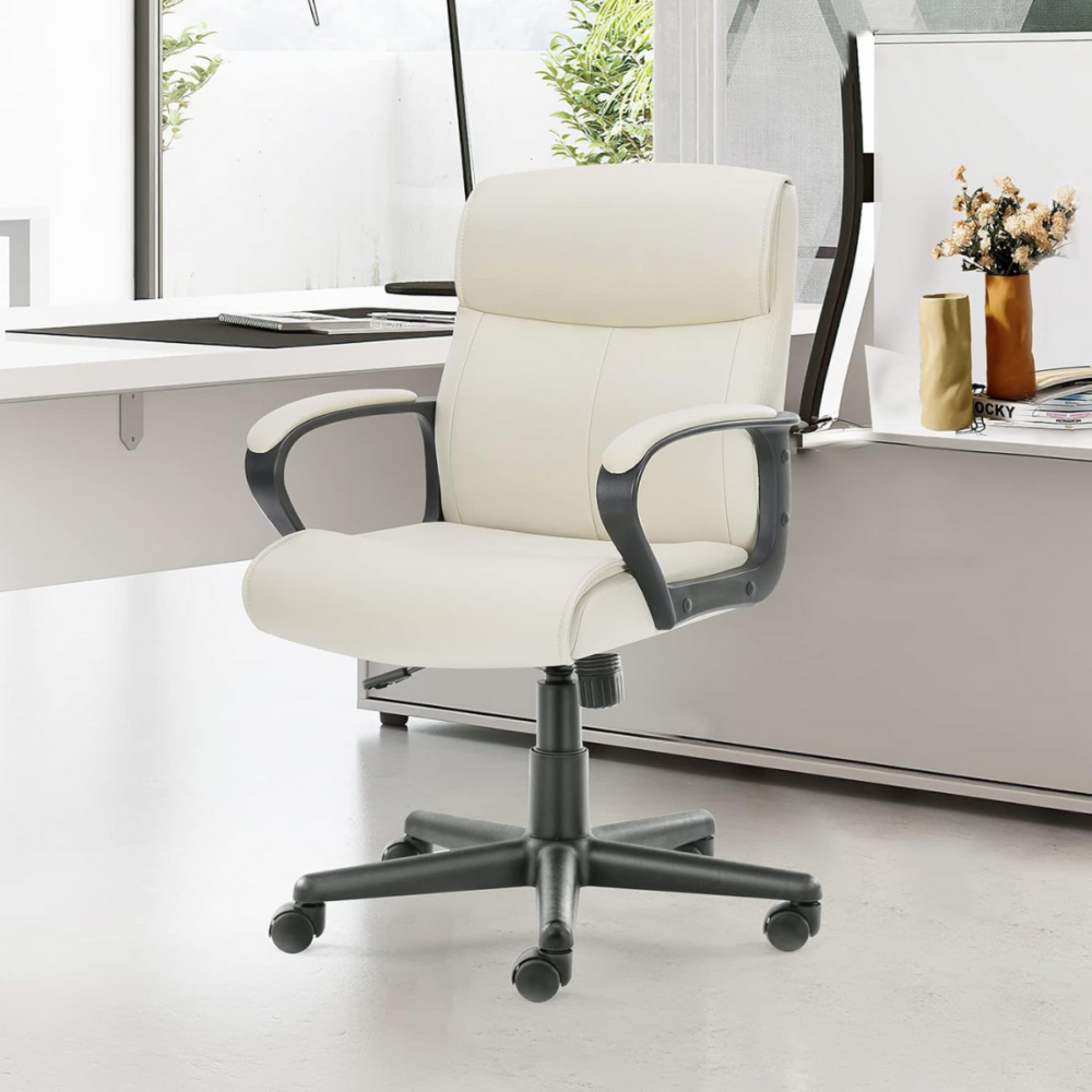 Prestige Leather Work Chair - Image 4